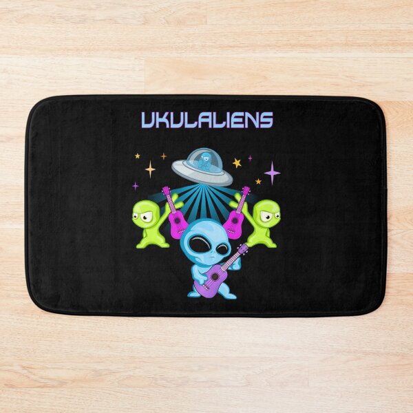 Item preview, Ukulaliens Ukulele Club Original Logo With Text designed and sold by Modewillis.
