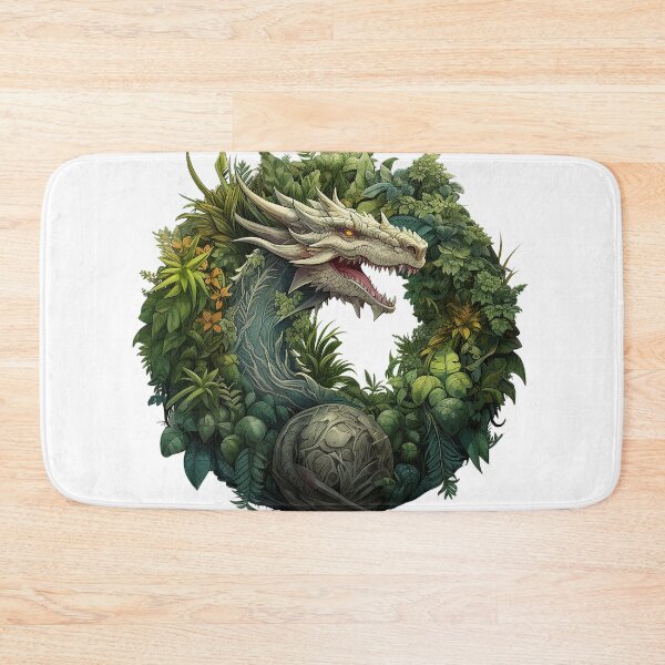Item preview, Verdant Majesty: Jungle Dragon's Enclave Art designed and sold by Christian Weiss.