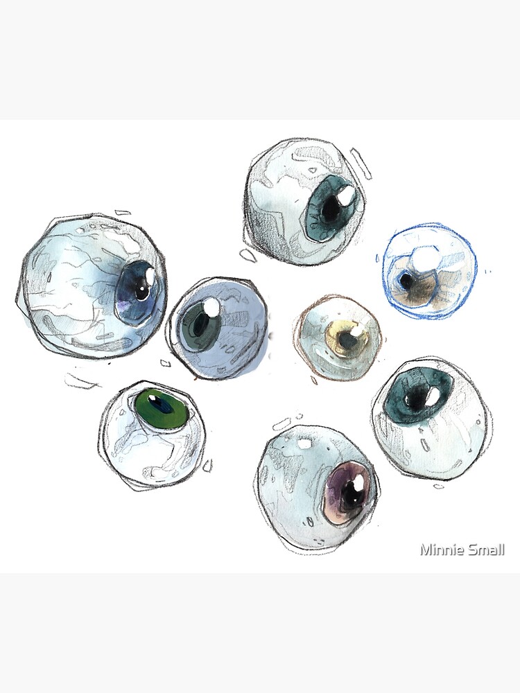 Imagen 3 de 3, Lámina fotográfica con la obra ¡El ojo te ve!, diseñada y vendida por Minnie Small.