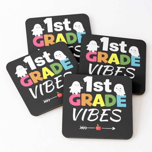 Item preview, 1st Grade Vibes Cute Ghost Back to School Halloween designed and sold by BunBuntheDog-.