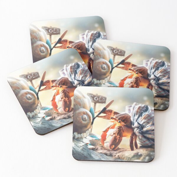 Item preview, 'Master Hermitage couldn't wait to show everyone his new home...' designed and sold by ArtSea-Bubble.