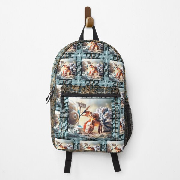 Item preview, 'Master Hermitage couldn't wait to show everyone his new home...' designed and sold by ArtSea-Bubble.