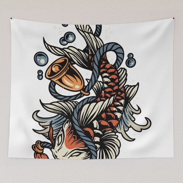 Item preview, Koi Fish Art designed and sold by CyberWindow.