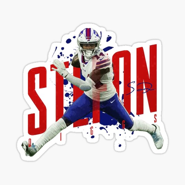 Stefon Diggs Jersey Sticker for Sale by cbaunoch