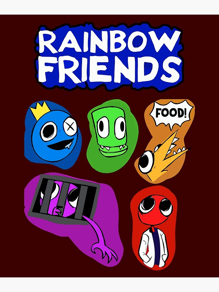 Rainbow Friends  Poster for Sale by MalteMahler