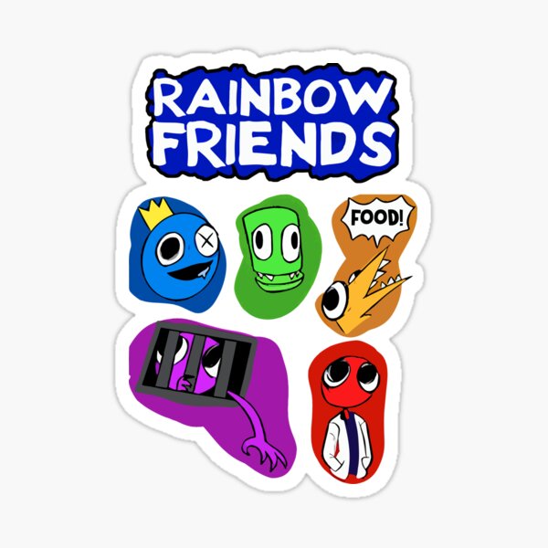 Friends Food Sticker for Sale by Uniqloty