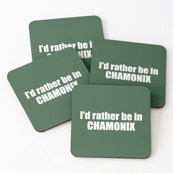 Item preview, I'd Rather Be In Chamonix France designed and sold by Esskay Designs.