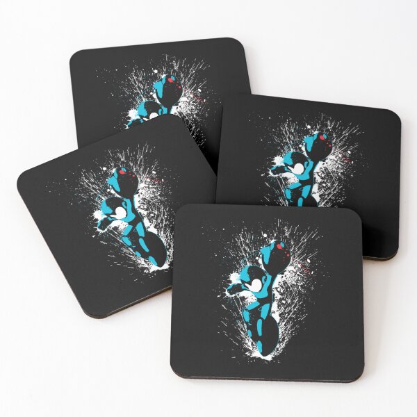 Item preview, Mega Man Splattery  designed and sold by CHARLSORALES.