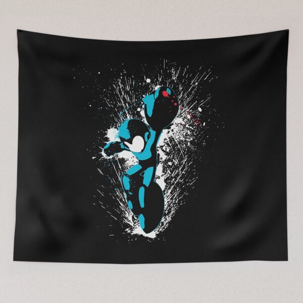 Item preview, Mega Man Splattery  designed and sold by CHARLSORALES.