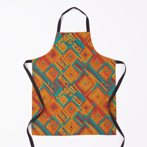 Item preview, Tribal pattern, geometric shapes, earthy colors designed and sold by CoolPixels.