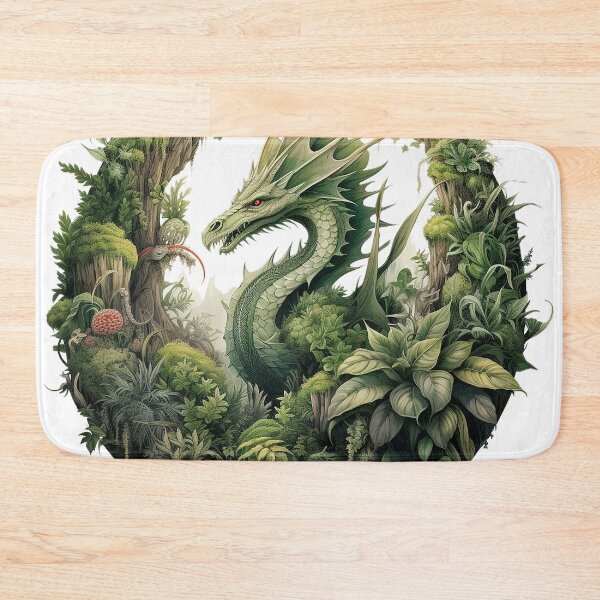 Item preview, Ferocity Unleashed: Fierce Jungle Dragon Art designed and sold by Christian Weiss.