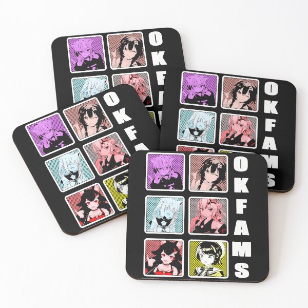 Item preview, Hololive OKFAMS designed and sold by DazzleStoreArt.