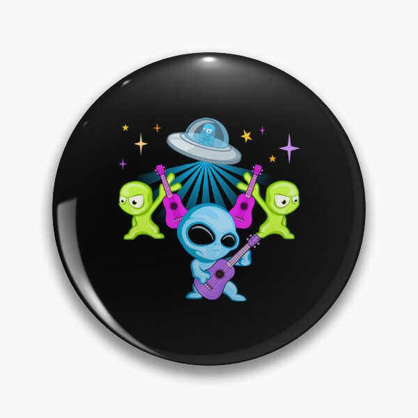 Item preview, Ukulaliens Ukulele Club Original Logo designed and sold by Modewillis.