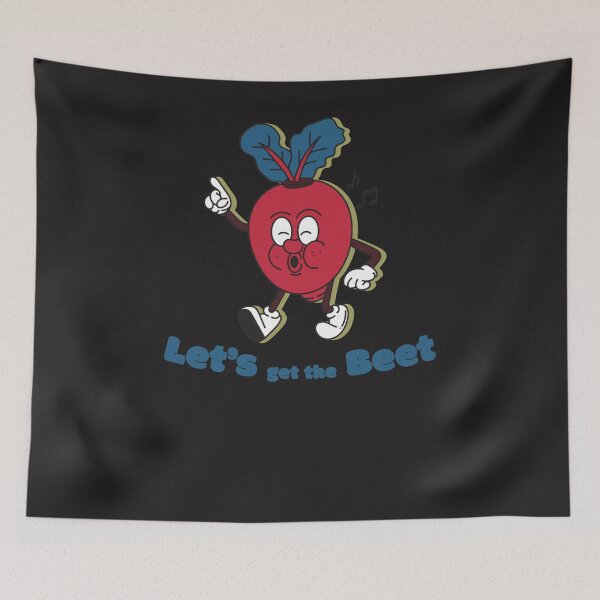 Item preview, beet dancing cartoon  designed and sold by TIFREEMAN.