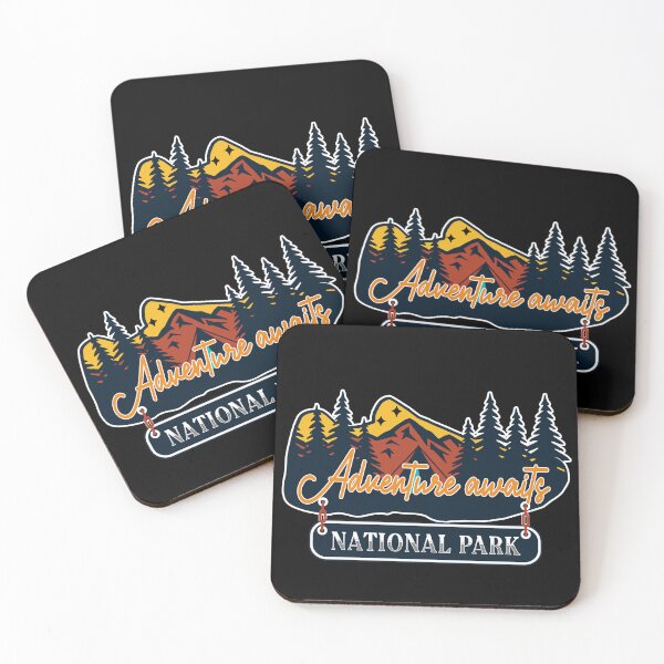 Item preview, Adventure Awaits National Park designed and sold by nature-space.