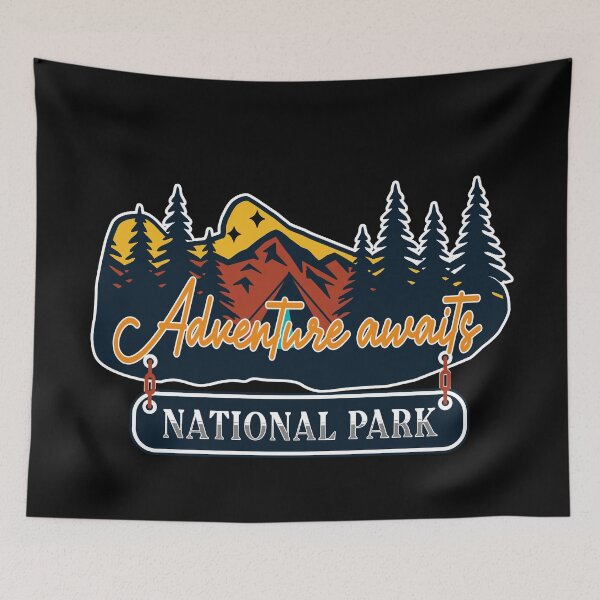 Item preview, Adventure Awaits National Park designed and sold by nature-space.