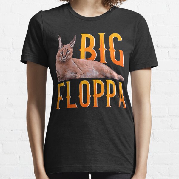 Big Floppa Meme Cute AKA Gregory funny ears T-Shirt in 2023