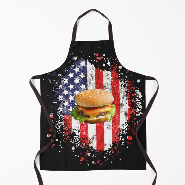 Item preview, Stars, Stripes & Savory Delights: Burger Love with a Patriotic Twist" designed and sold by TEEJAMBOREE.