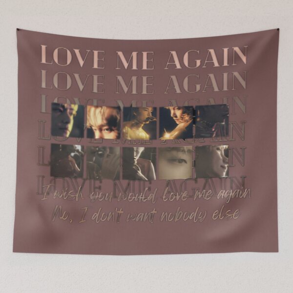 Item preview, Bts V love me again (layover) designed and sold by aesthetNest.