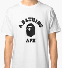 bape a bathing ape logo t-shirt Classic T-Shirt
