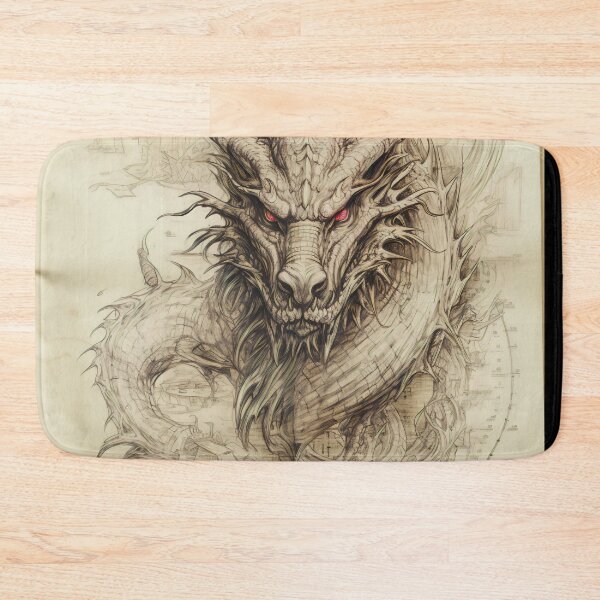 Item preview, Old Ancient Drawings of Dragons  designed and sold by BrandonArtWorld.