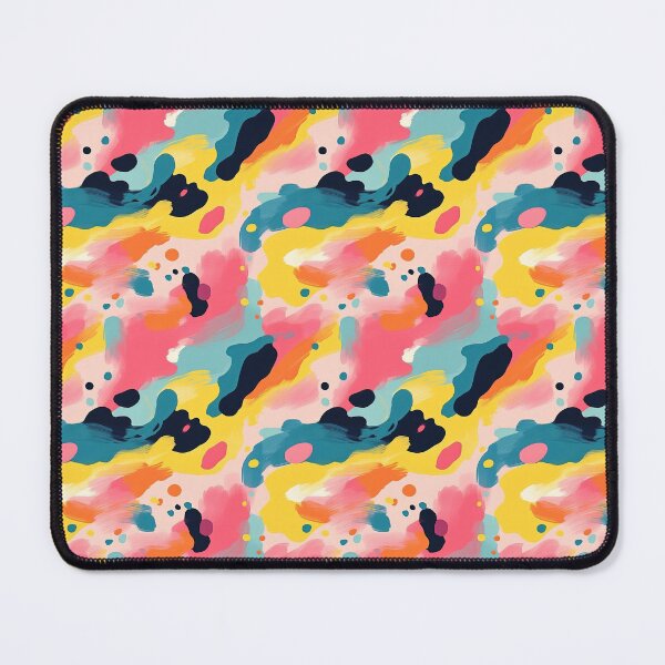 Item preview, Colourful Whimsical Organic Shapes with Brush Strokes designed and sold by BilgePaksoylu.