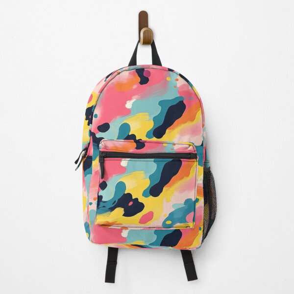 Item preview, Colourful Whimsical Organic Shapes with Brush Strokes designed and sold by BilgePaksoylu.
