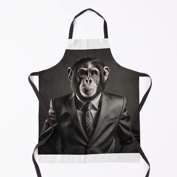 Item preview, Chimpanzee in Business Suit Art designed and sold by redstar19.