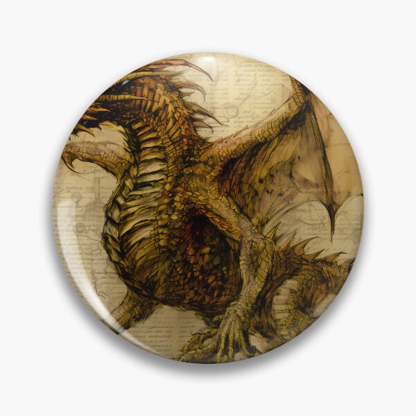 Item preview, Old Ancient Drawings of Dragons  designed and sold by BrandonArtWorld.