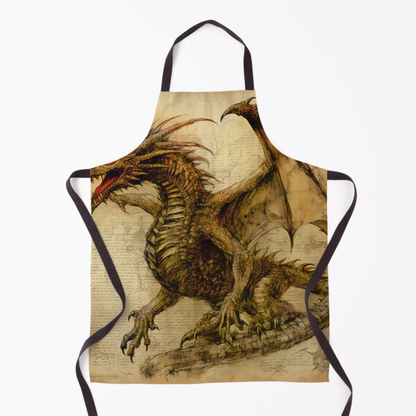 Item preview, Old Ancient Drawings of Dragons  designed and sold by BrandonArtWorld.