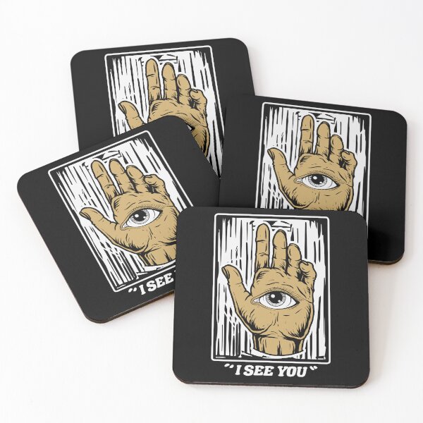 Item preview, Hamsa Eye In Hand | Halloween I See You | Wicca Symbol  designed and sold by Qudkin.