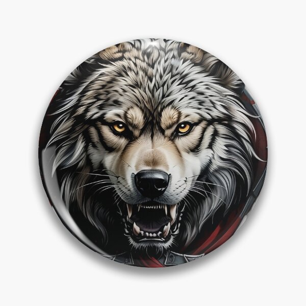 Item preview, Wolf head banner logo with sigil designed and sold by Laufer15.