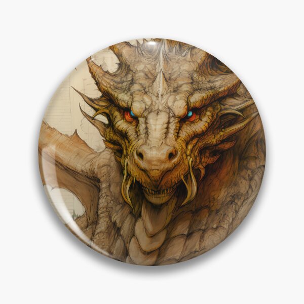 Item preview, Old Ancient Drawings of Dragons  designed and sold by BrandonArtWorld.