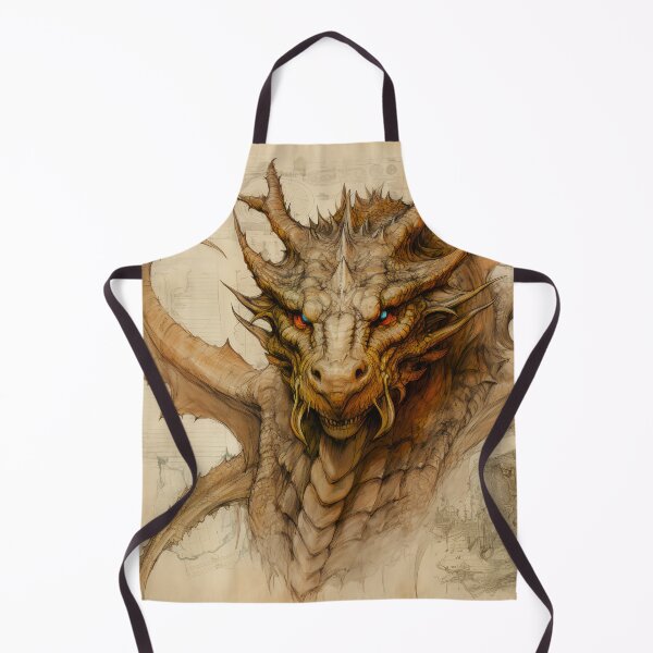 Item preview, Old Ancient Drawings of Dragons designed and sold by BrandonArtWorld.