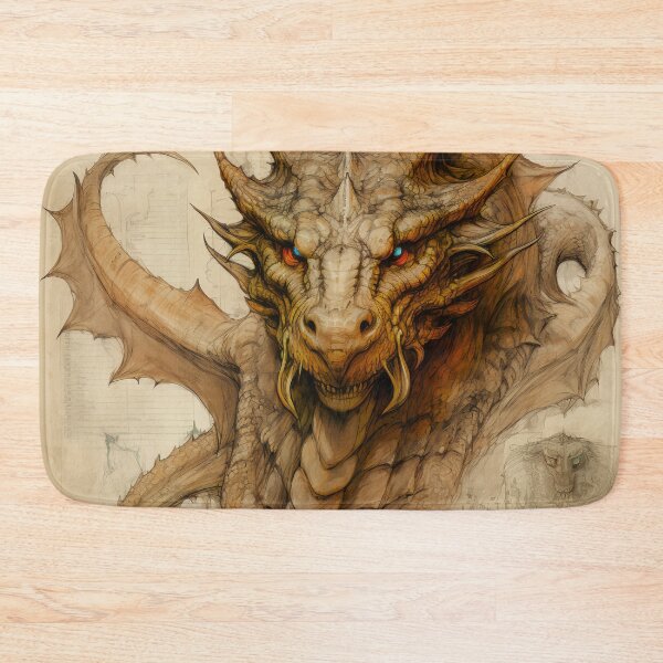 Item preview, Old Ancient Drawings of Dragons  designed and sold by BrandonArtWorld.