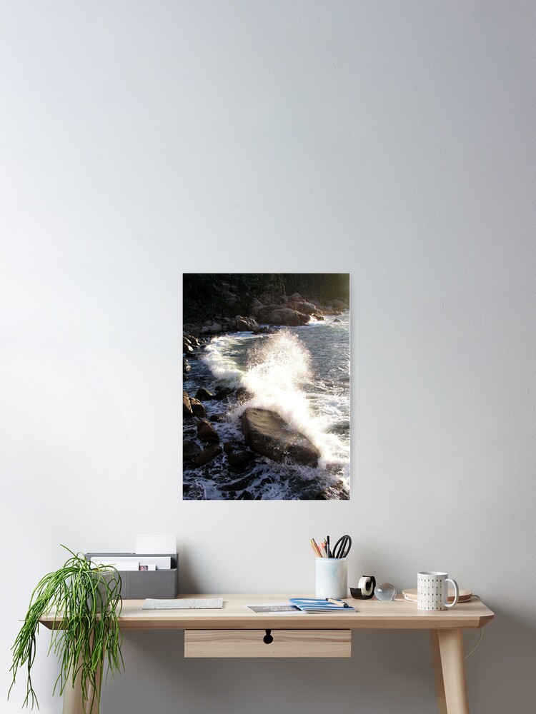 Thumbnail 2 of 3, Poster, 100th Wave designed and sold by neoniphon.