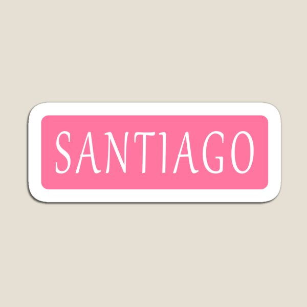 Artikel-Vorschau von Santiago-Name, designt und verkauft von Jeallan Designs.