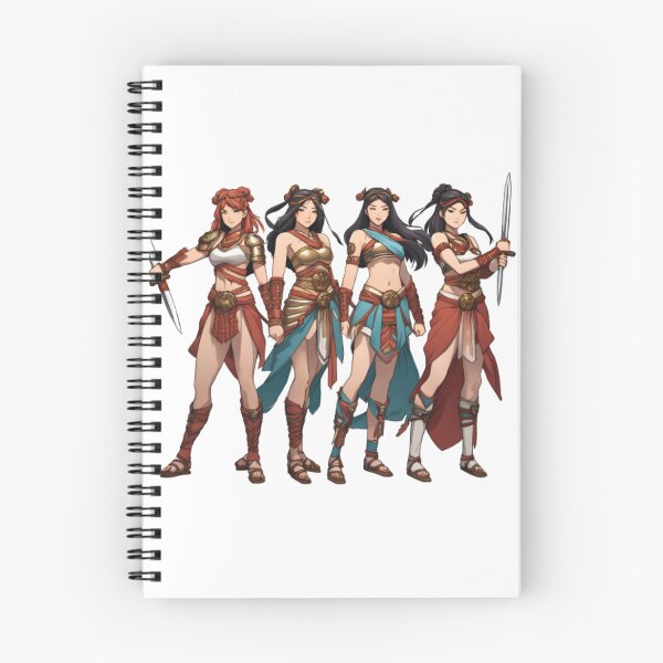 Item preview, Warrior Maidens Unveiled designed and sold by positivVibesArt.