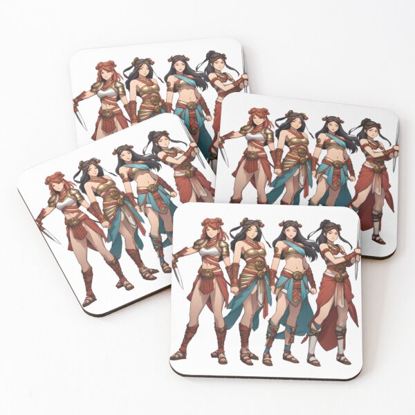 Item preview, Warrior Maidens Unveiled designed and sold by positivVibesArt.