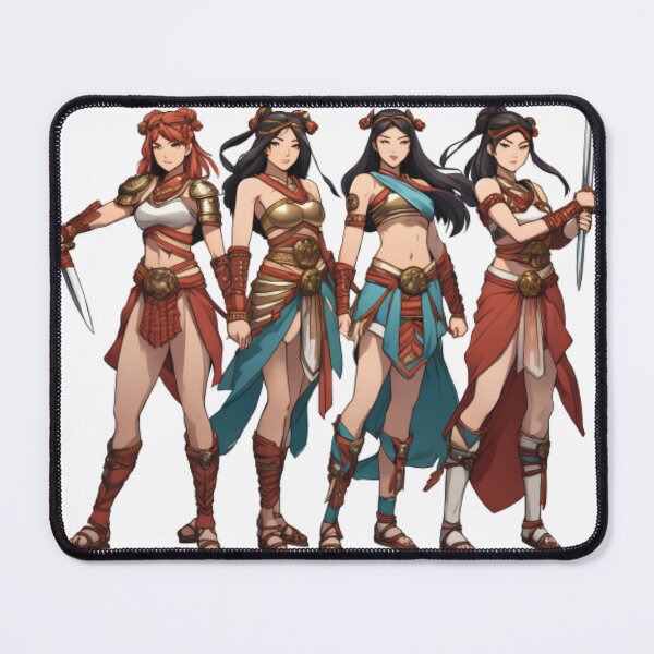 Item preview, Warrior Maidens Unveiled designed and sold by positivVibesArt.