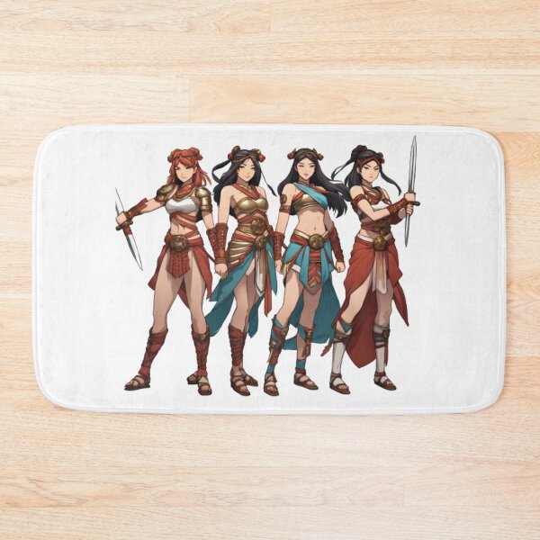 Item preview, Warrior Maidens Unveiled designed and sold by positivVibesArt.
