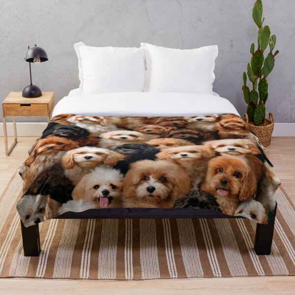 Item preview, Cavachon Pattern of Dogs designed and sold by BellaRosie Emporium.