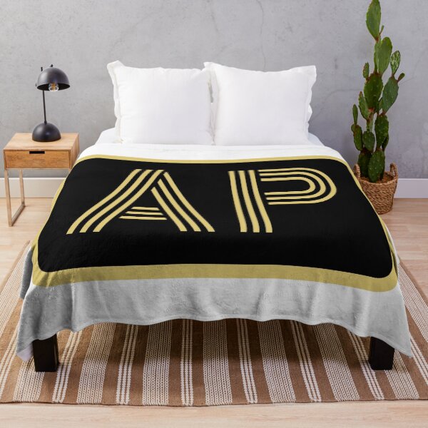 Item preview, AP Initials Gold Geometric Letters designed and sold by Jeallan Designs.