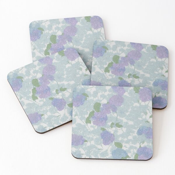 Item preview, Hydrangea flowers pattern designed and sold by CoolPixels.