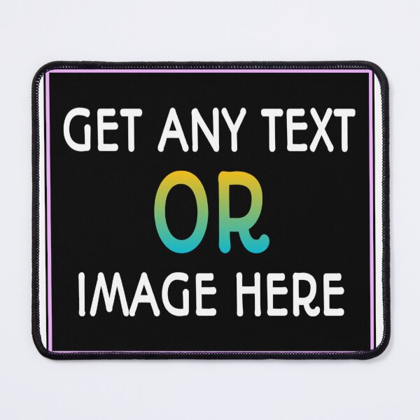 Item preview, Get any text or image of your choice printed here. Just message me your design OR text or link before ordering designed and sold by Brahimloucif.