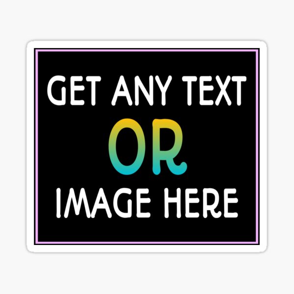 Aperçu de l'œuvre Obtenez n'importe quel texte ou image de votre choix imprimé ici. Envoyez-moi simplement votre design OU texte ou lien avant de commander créée et vendue par Brahimloucif.
