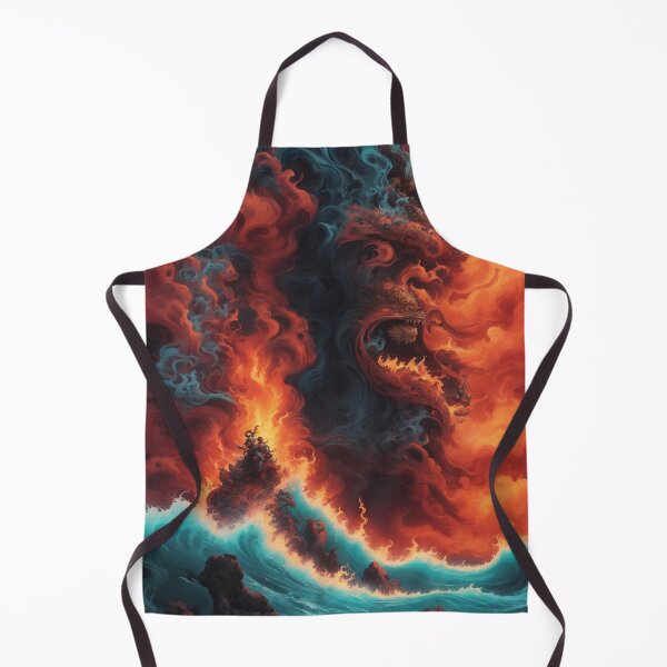 Item preview, Harmony in Motion: Fire and Water Dance Poster designed and sold by RedArtG09.