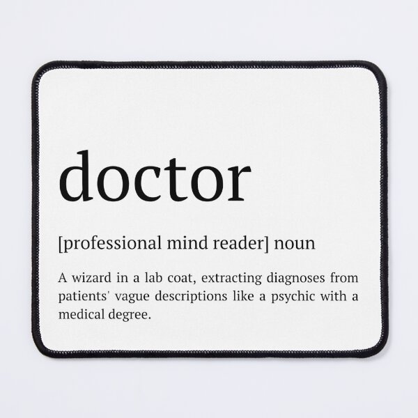 Item preview, Doctor Definition, Doctor Gift designed and sold by GardenistaShop.