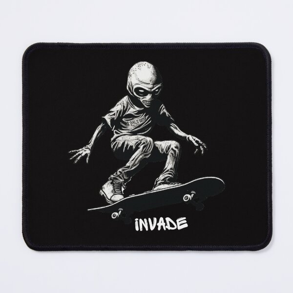 Item preview, Skateboard T-Shirts | Alien Tees | Space Aliens | Punk Rock T-Shirts designed and sold by ShaneUFO.