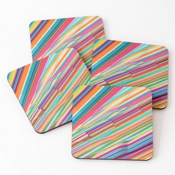 Item preview, Pop Art Colorful Lines - Modern Patterns Infused with Vibrant Energy designed and sold by Freak-Scene.
